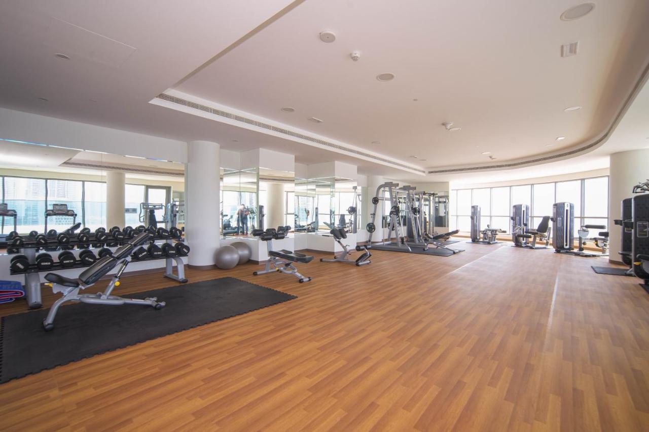 Elegant 2Br View With Rooftop Pool The Bay Dubai Luaran gambar