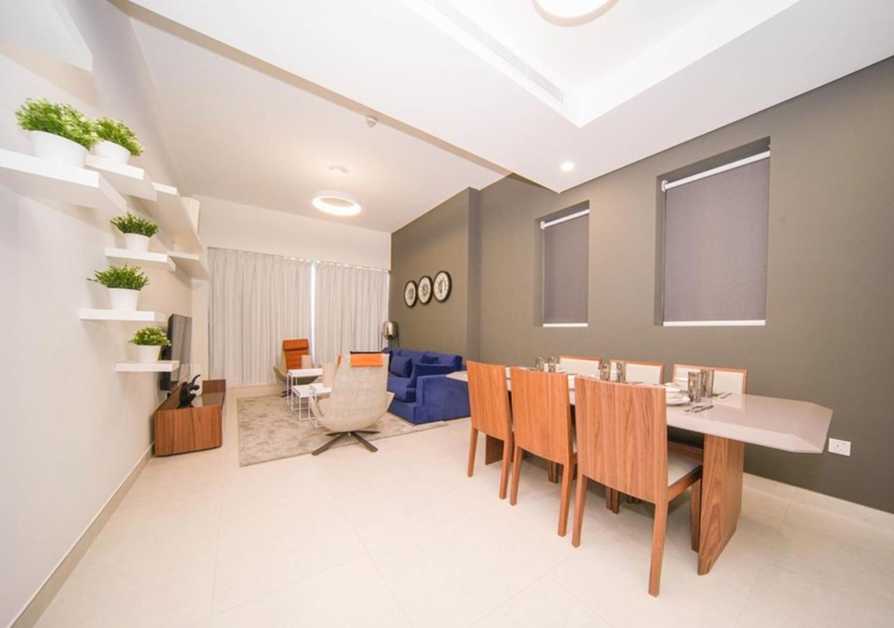 Elegant 2Br View With Rooftop Pool The Bay Dubai Luaran gambar