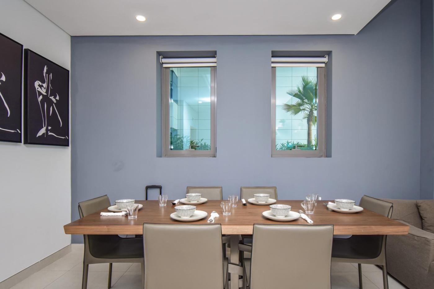 Elegant 2Br View With Rooftop Pool The Bay Dubai Luaran gambar